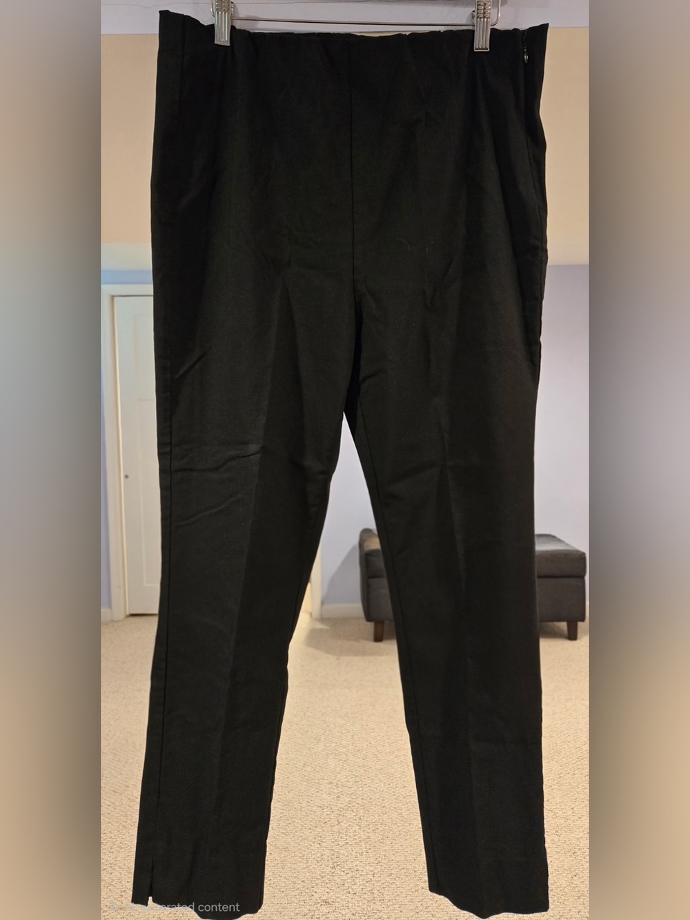 Who What Wear Black Cropped Dress Pants for Women